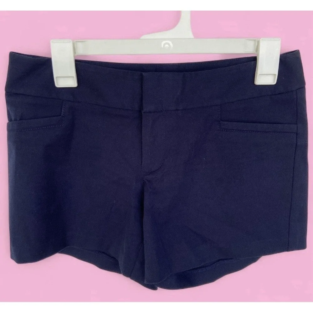 Lilly‎ Pulitzer Deep Blue Joette Stretch Womens Shorts Size 2